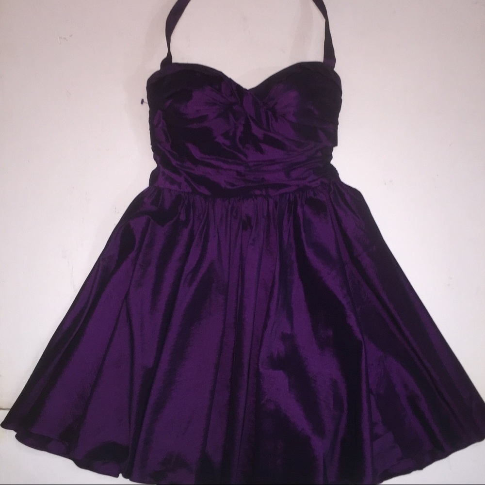 Beautiful Chambray Taffeta Origami Style Bustier Dress Romantic Gothic Rococo - Picture 3 of 5